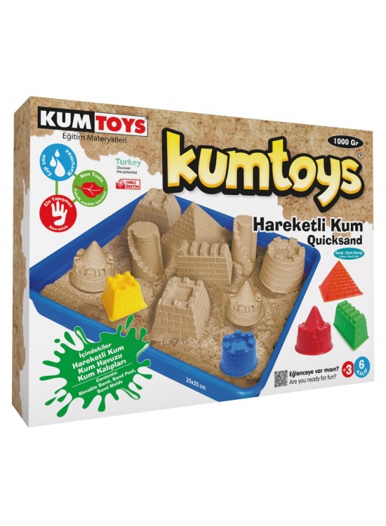 Kumtoys Hareketli Kinetik Kum Seti
