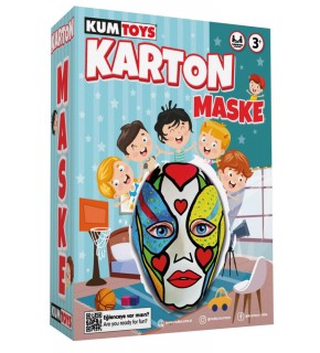 Kumtoys Karton Maske Seti Kutulu