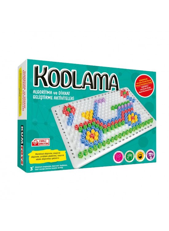 Kumtoys Kodlama Becerikli Boncuklar KM5354