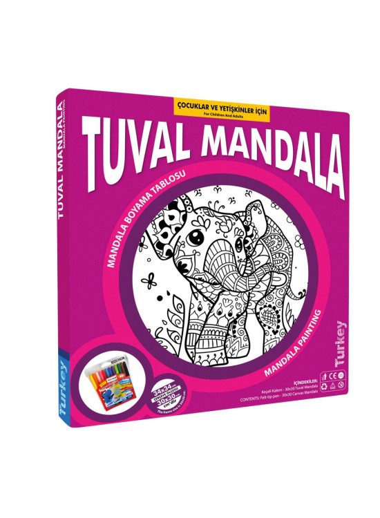 Kumtoys Mandala Tuval Km5117 Kumtoys Mandala Tuval Km5117
