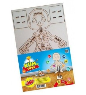 Kumtoys Mdf İskelet 5 Li