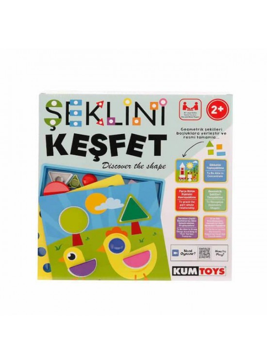 Kumtoys Şeklini Keşfet KM5306