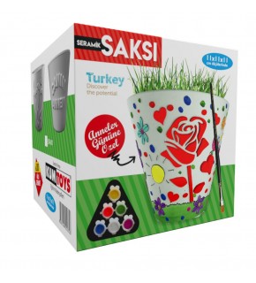 Kumtoys Seramik Saksı