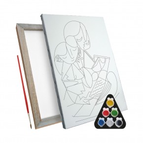 Kumtoys Tuval 25X35 Boyama Seti