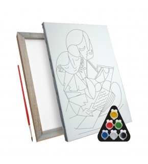 Kumtoys Tuval 25X35 Boyama Seti