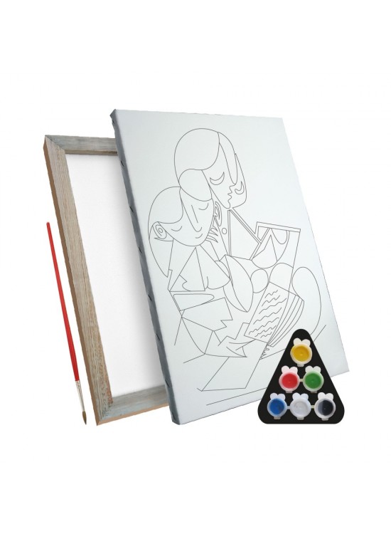 Kumtoys Tuval 25X35 Boyama Seti Kumtoys Tuval 25X35 Boyama Seti