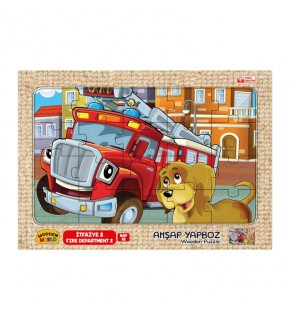Kumtoys Wooden Puzzle 24X34 Ahşap Yapboz Küçük