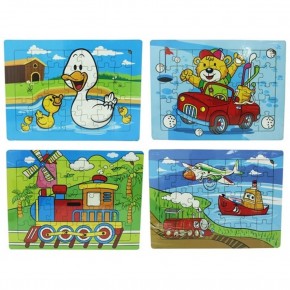 Kumtoys  Wooden Puzzle 30X40 Ahşap Yapboz Büyük