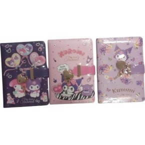 Kuromi Kilitli Günlük A6 192 Syf  80 Gr 525-2217