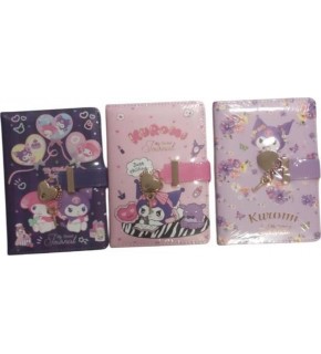 Kuromi Kilitli Günlük A6 192 Syf  80 Gr 525-2217