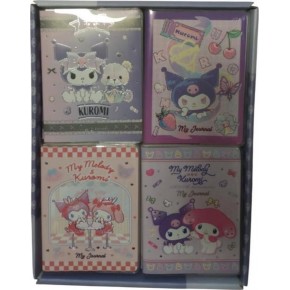 Kuromi, Mini Journal A6 128 Syf. 80 Gr. 16 Lı 525-2213