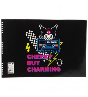 Kuromi Resim Defteri Spiralli 25x35 15 Yaprak 300215-12 (1 Adet)