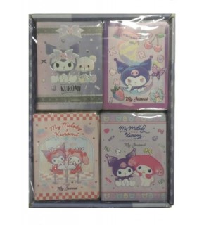 Kuromi Squishy Günlük A6 192 Sf.100 Gr Renkli Sflar.12 Li Displey 525-2205