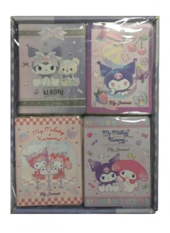 Kuromi Squishy Günlük A6 192 Sf.100 Gr Renkli Sflar.12 Li Displey 525-2205