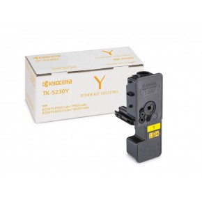 Kyocera TK-5230Y Yellow Sarı Orjinal Fotokopi Toneri Ecosys M5521cdn-5521cdw P5021cdn-5021cdw 2.200