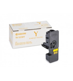 Kyocera TK-5230Y Yellow Sarı Orjinal Fotokopi Toneri Ecosys M5521cdn-5521cdw P5021cdn-5021cdw 2.200