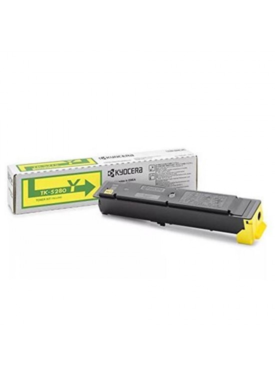 Kyocera TK-5280Y Yellow Sarı Orjinal Fotokopi Toneri Ecosys M6235cidn-6635cidn P6235cdn 11.000 Sayfa Kyocera TK-5280Y Yellow Sarı Orjinal Fotokopi Toneri Ecosys M6235cidn-6635cidn P6235cdn 11.000 Sayfa