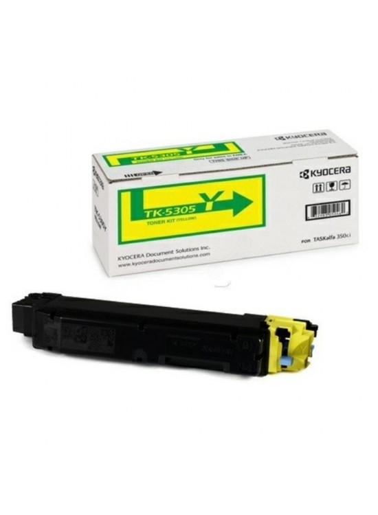 Kyocera TK-5305Y Yellow Sarı Orjinal Fotokopi Toneri Taskalfa 350-351ci 6.000 Sayfa Kyocera TK-5305Y Yellow Sarı Orjinal Fotokopi Toneri Taskalfa 350-351ci 6.000 Sayfa