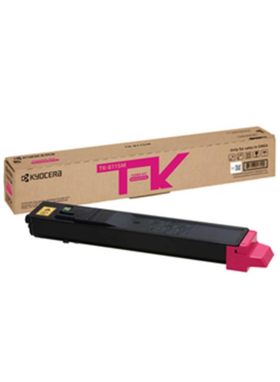 Kyocera TK-8115M Magenta Kırmızı Orjinal Fotokopi Toneri Ecosys M8124cidn-M8130cidn 6.000 Sayfa