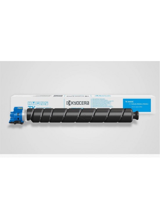 Kyocera TK-8455C Cyan Mavi Orjinal Fotokopi Toneri TASKalfa MZ2501ci - MZ3501ci 12.000 Sayfa