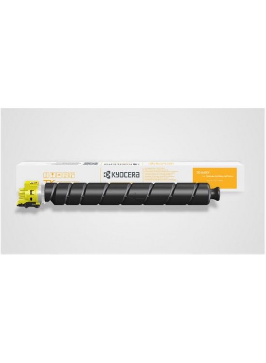 Kyocera TK-8455Y Yellow Sarı Orjinal Fotokopi Toneri TASKalfa MZ2501ci - MZ3501ci 12.000 Sayfa
