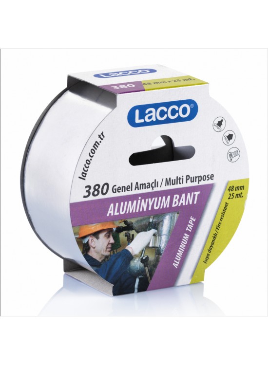Lacco Alüminyum Bant 48mmx25mt 380