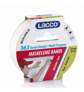 Lacco Maskeleme Bandı 24Mmx25M  363