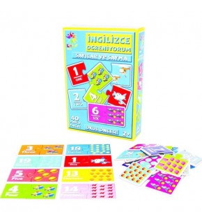 Laço Kids Puzzle İngilizce Sayılar ve Sayma 40 Parça