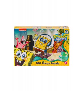 Laço Puzzle Süngerbob 100 Parça
