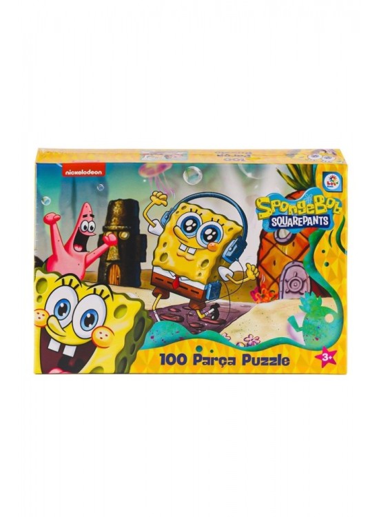 Laço Puzzle Süngerbob 100 Parça Laço Puzzle Süngerbob 100 Parça