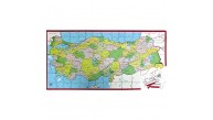 Laço Türkiye Siyasi Harita Frame Yapboz Lchs001