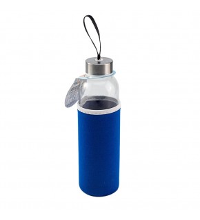 LADOGA LACİVERT 550 ML CAM MATARA