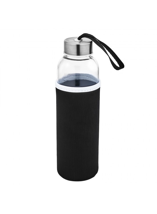 LADOGA SİYAH 550 ML CAM MATARA LADOGA SİYAH 550 ML CAM MATARA