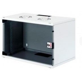 Lande LN-STB09U5440LG 9U 540x400 Ön Tek Cam Kapak Duvar Tip Boş Demonte Kabinet