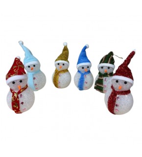 Led Işıklı Kardan Adam Büyük -6- Süs Eşyası