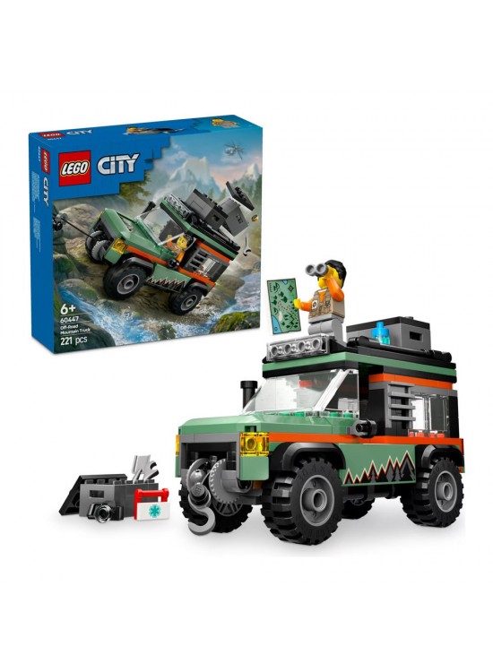 Lego Cıty 4x4 Arazi Dağ Arabası Adr-lsc60447