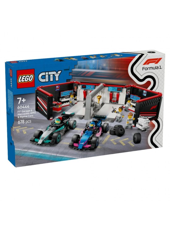 Lego Cıty F1 Garaj Amg Ve Alpine