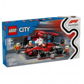 Lego Cıty F1 Pit Stop Ve Ekibi Adr-lsc60443