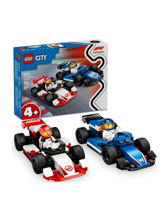 Lego Cıty F1 Williams Ve Haas Adr-lsc60464