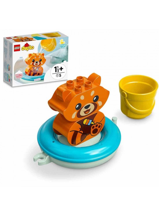 Lego Duplo Bath Time Fun: Floating Red Panda Duplo İlk Banyo Zamanı Eğlencesi Yüzen Kırmızı Panda 10964
