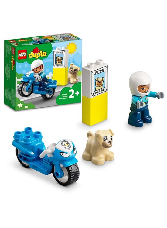 Lego Duplo Police Motorcycle Poli Motorsikleti 10967