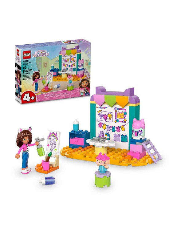 Lego Gabby’s Dollhouse Karton Yavru Kedi İle El Sa