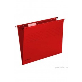 Leitz Askılı Dosya Telsiz Delta Karton A4 Kırmızı 6515 (1 Adet)