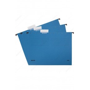 Leitz Askılı Dosya Telsiz Delta Karton A4 Mavi 6515 (1 Adet)