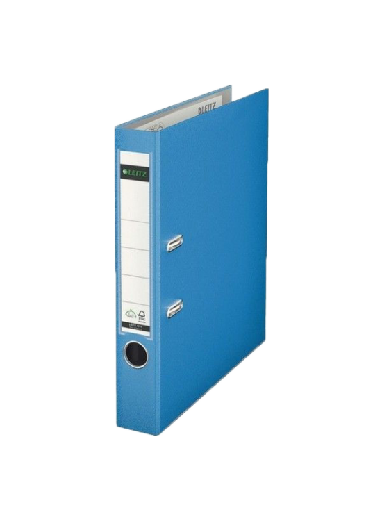 Leitz Büro Klasör Dar Plastik Açık Mavi 1015T