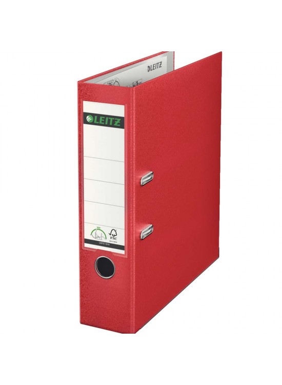 Leitz Büro Klasör Geniş Plastik Kırmızı 1010T