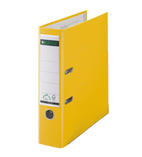Leitz Büro Klasör Geniş Plastik Sarı 1010T