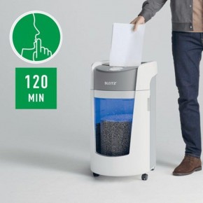 Leitz Evrak İmha Makinesi IQ OptiMax Office Mikro Kesim P5