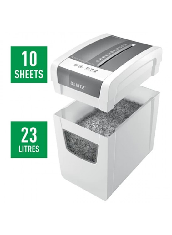 Leitz Evrak İmha Makinesi IQ Slim Home Office Beyaz L-8001