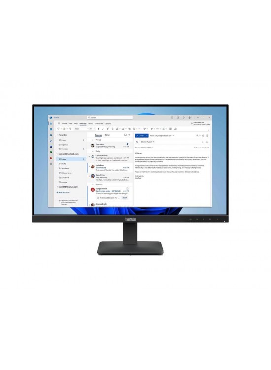 Lenovo 23.8" Thinkvision 64B5KAT1TK S24-4e 100Hz 4ms Full HD IPS Hdmı+Vga Monitör